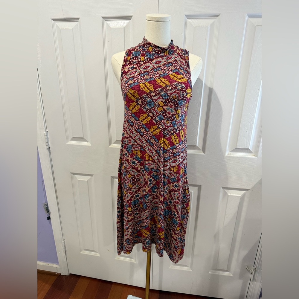 Maeve Colorful Abstract Design Top